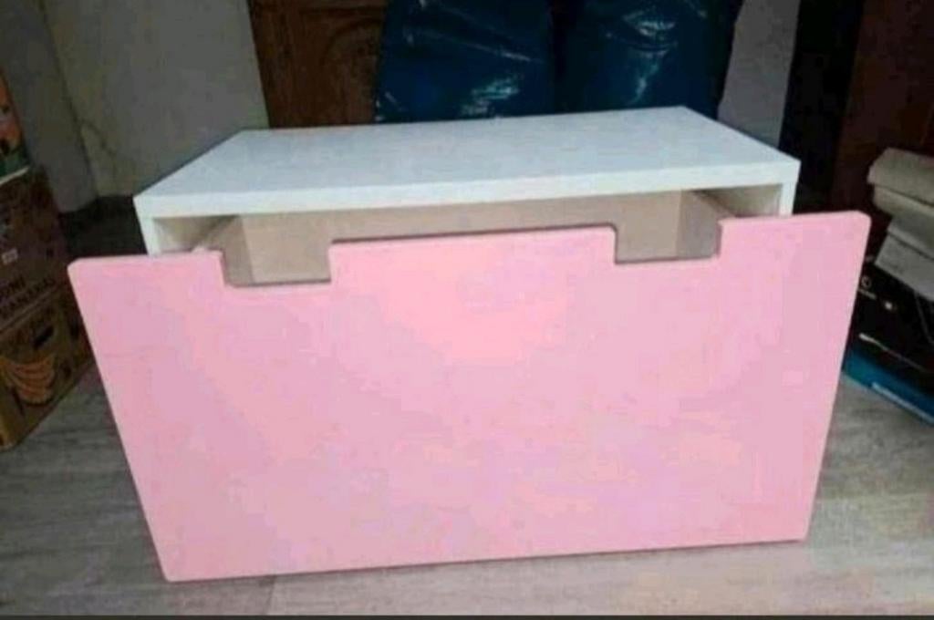 Box rangement pouf ikea