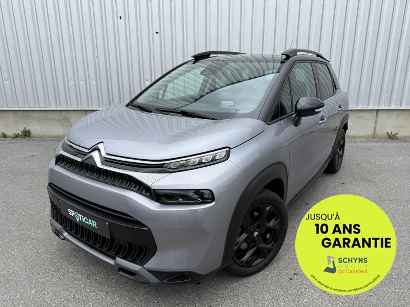 Citroen C3 Aircross*Siege Mi Cuir*Grip Control*Pack SAFETY*T, Autos, Argent ou Gris, Achat, Euro 6, Automatique
