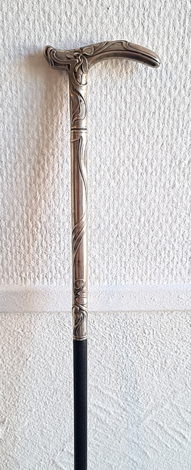 zilveren 800 art nouveau dames wandelstok., Ophalen of Verzenden, Zilver