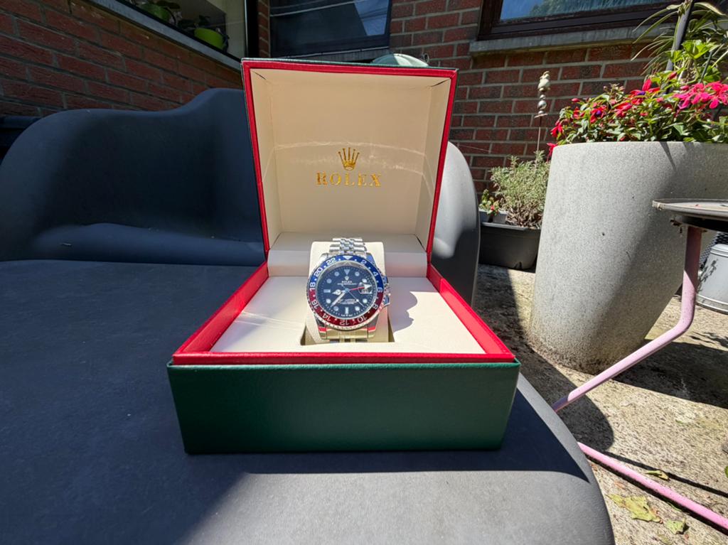 Rolex GMT-Master II Pepsi, Ophalen of Verzenden, Zo goed als nieuw, Rolex