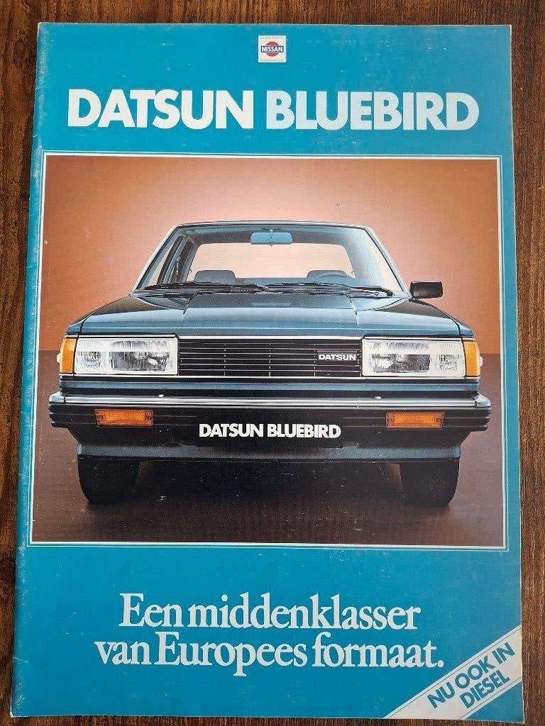 DATSUN  BLUE 1981BIRD, Boeken, Auto's | Folders en Tijdschriften, Ophalen of Verzenden, Nieuw, Overige merken