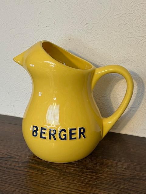 Grand pichet a eau Berger, Enlèvement