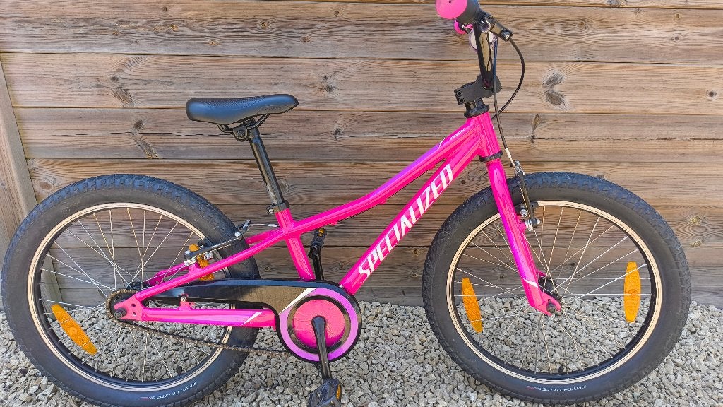 Specialized Riprock kindermountainbike – 20 inch – fel roze, Gebruikt, Velgrem, Versnellingen, 20 inch