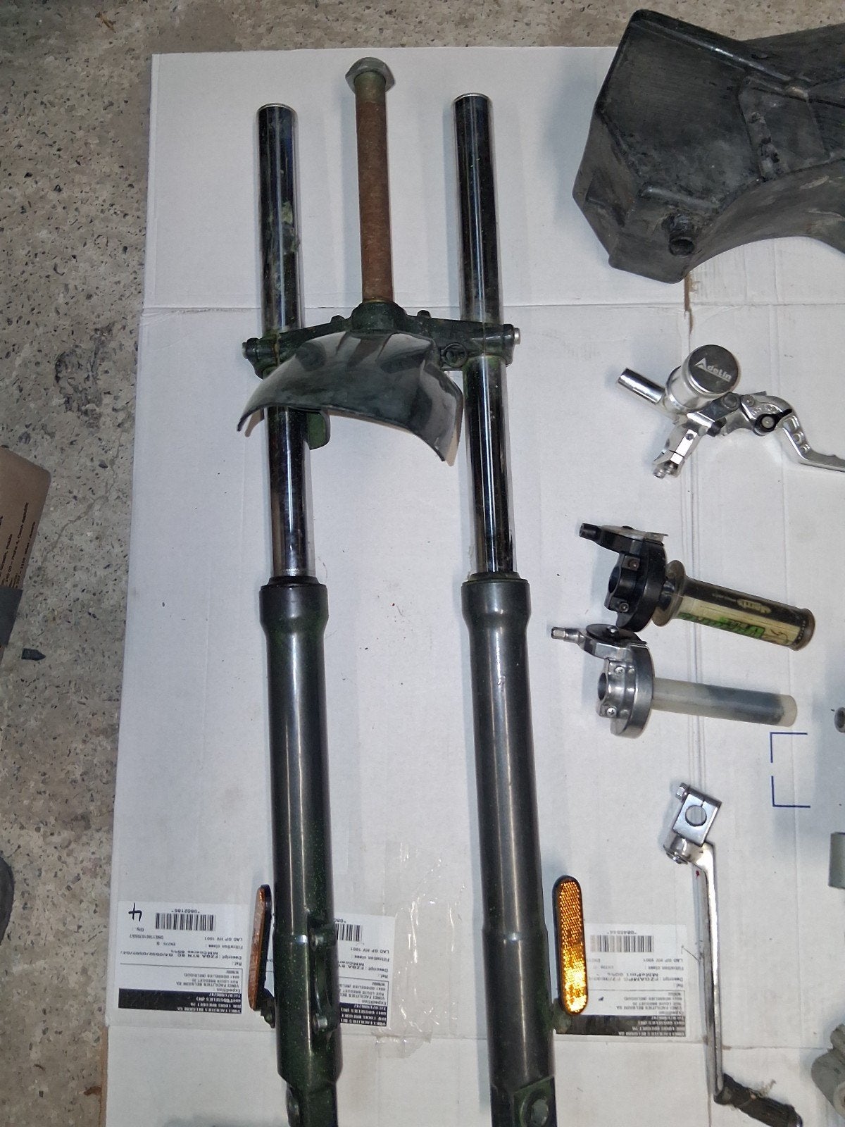 Lot Pièces Derbi Senda, Vélos & Vélomoteurs, Enlèvement