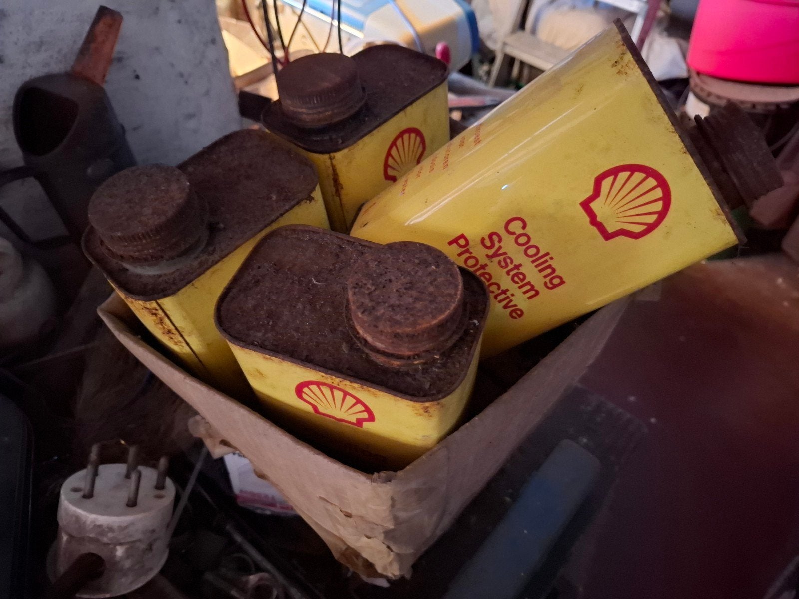 boîtes de conserve vintage (5), Enlèvement
