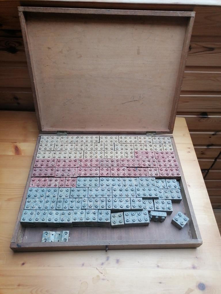 Batima blokkendoos, Antiek en Kunst, Ophalen