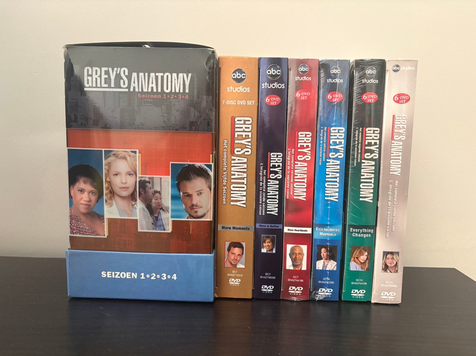 Seizoenen 1-10 Grey’s Anatomy, Ophalen, Zo goed als nieuw
