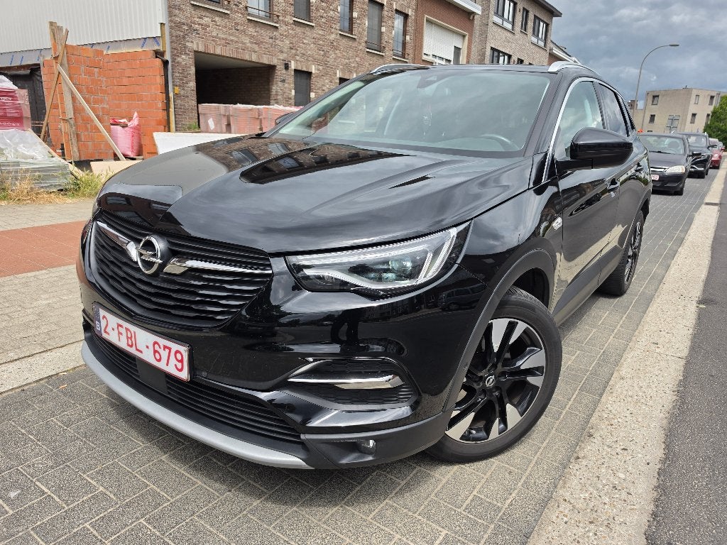 Opel Grandland X 1.2 Turbo automaat - vol opties - trekhaak, Autos, Opel, Achat, Noir, 5 portes, 5 places
