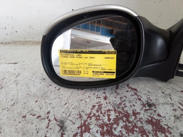 Rétroviseur extérieur gauche d'un Citroen Xsara Picasso, -, 3 mois de garantie, Utilisé, -