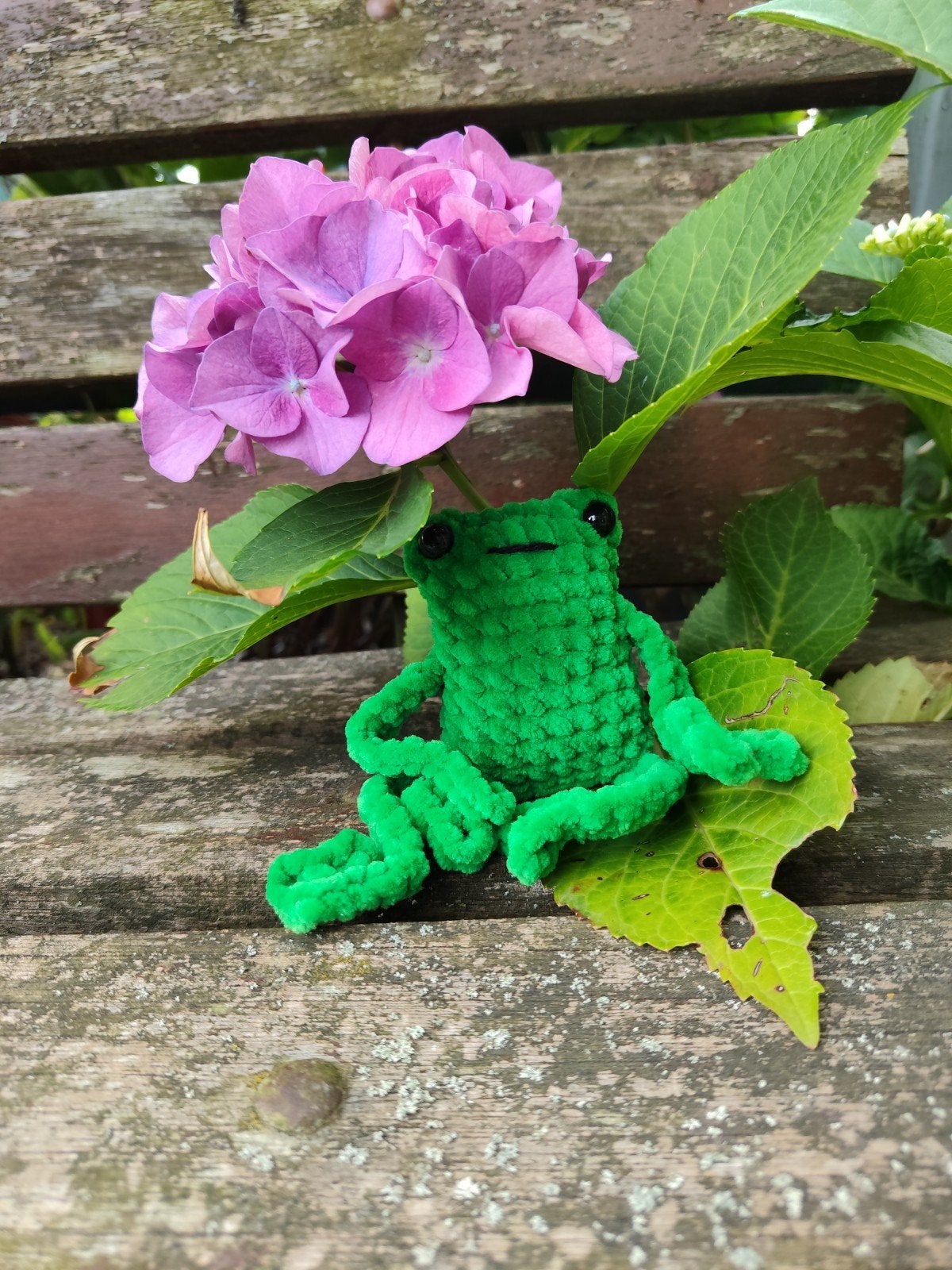 Kleine groene kikker, Kinderen en Baby's, Speelgoed | Knuffels en Pluche, Ophalen of Verzenden, Groen, Kikker