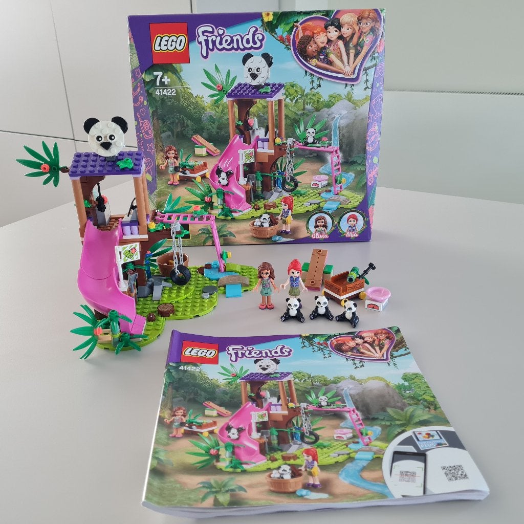 Lego Friends Panda jungle boomhut (41422), Kinderen en Baby's, Ophalen, Lego, Friends, Zo goed als nieuw