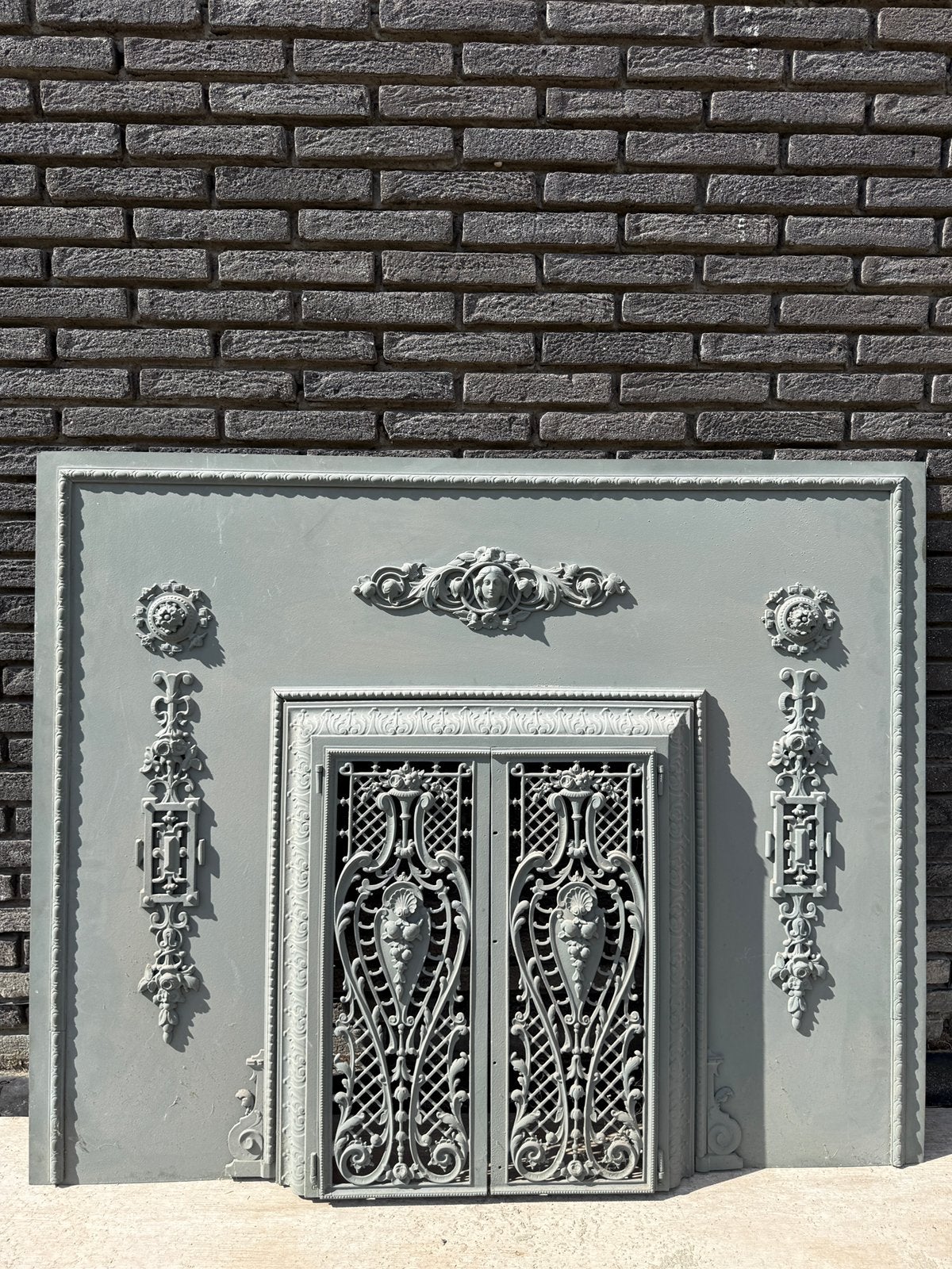 Antieke haardplaat, Huis en Inrichting, Haarden, Ophalen, Zo goed als nieuw