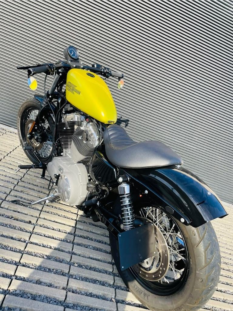 Harley 1200XL, Motoren, 2 cilinders, Sportuitlaat, Chopper, Particulier