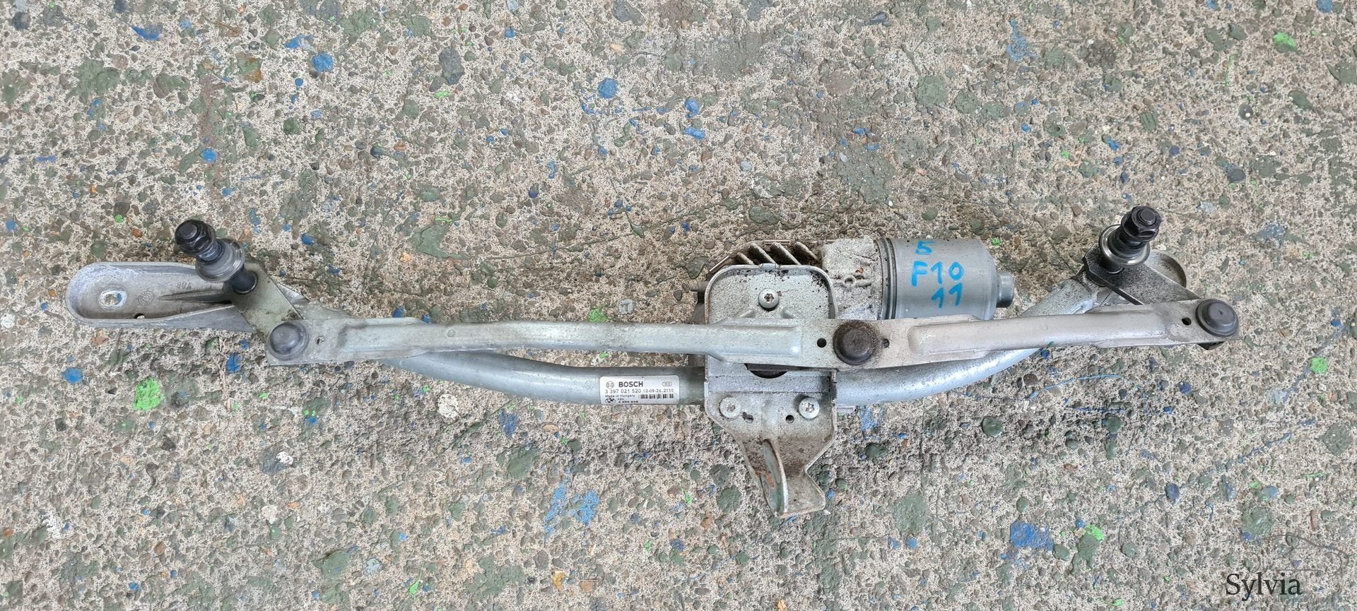 Ruitenwisser mechaniek incl. rw motor BMW 5 / 7 serie F10 F1, -, Utilisé, -, Enlèvement ou Envoi