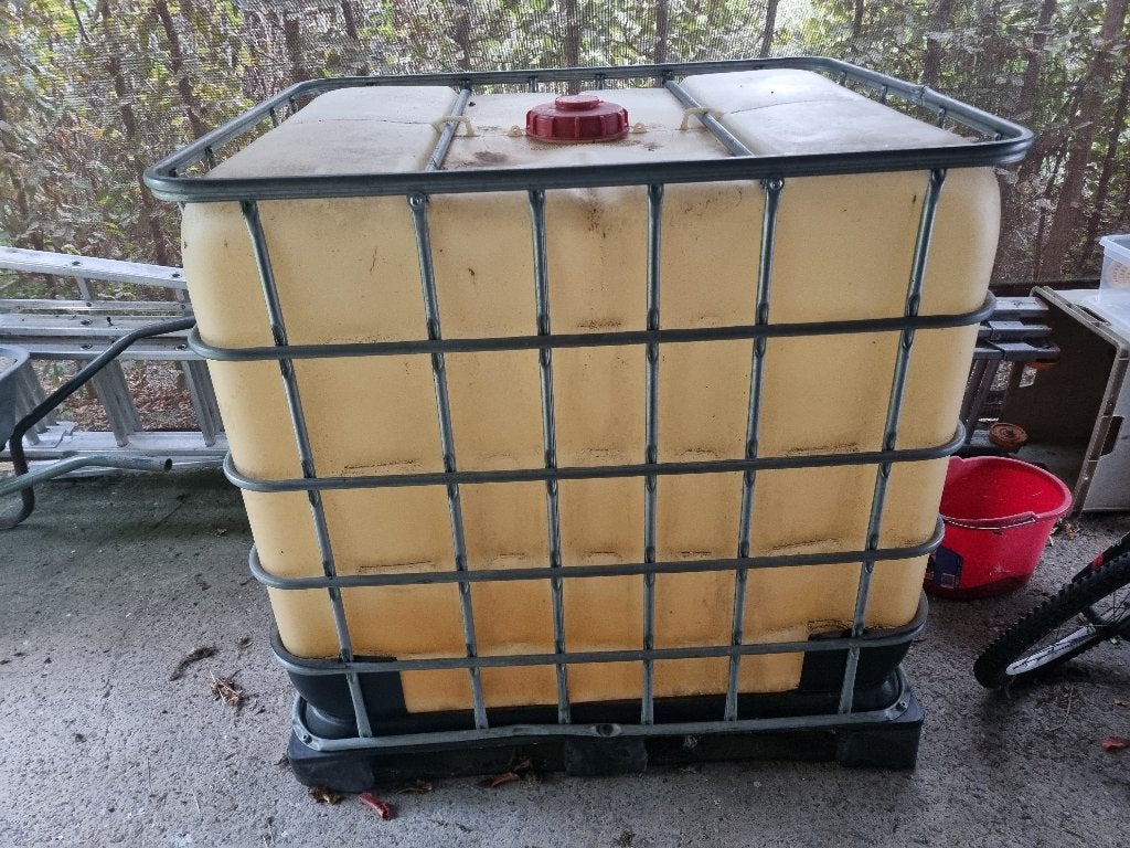 Regenton, Tuin en Terras, Ophalen, Kunststof, Gebruikt, Met kraantje