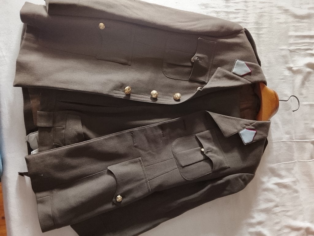Veste 4 poches armée belge 70-80, Enlèvement ou Envoi, Armée de terre, Vêtements ou Chaussures