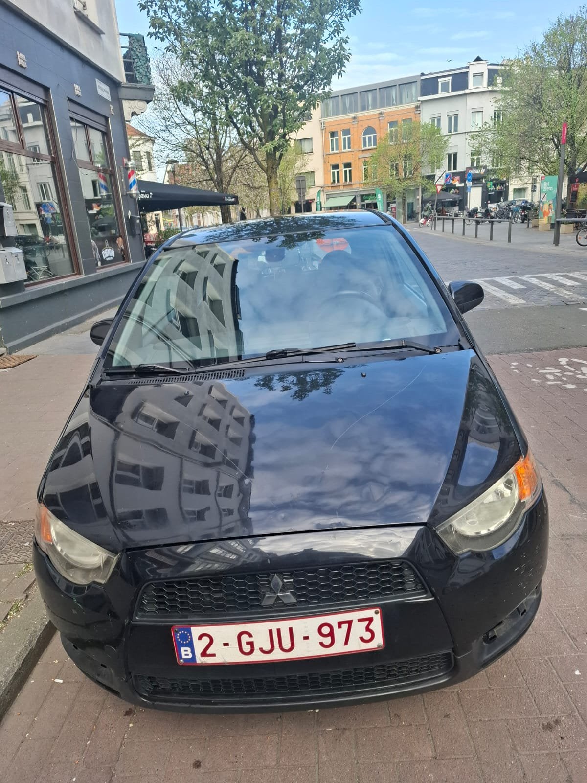 Mitsubishi Colt 2011 - Export / Onderdelen (Motor Defect)⁠, Voorwielaandrijving, Euro 5, Stof, Zwart