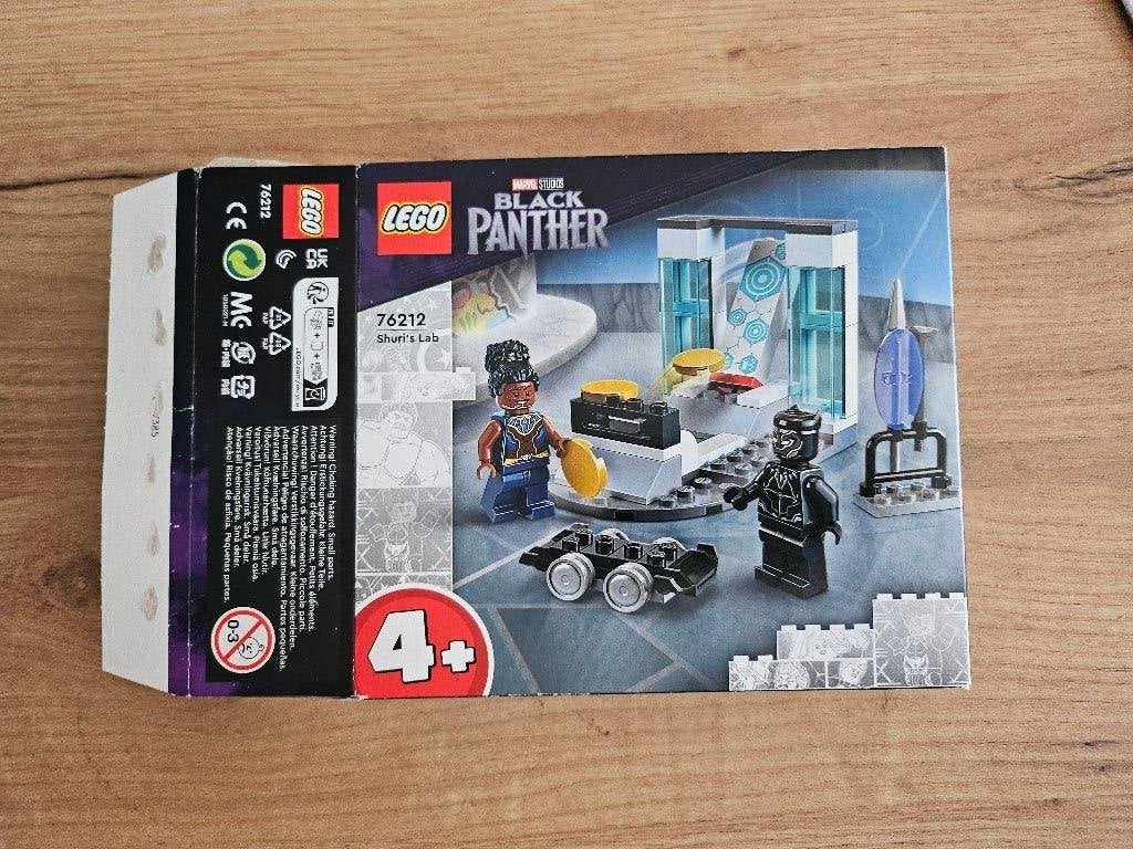Lego 76212 Shuri's Lab, Inclusief instructies, Marvel, Lego, Ophalen of Verzenden