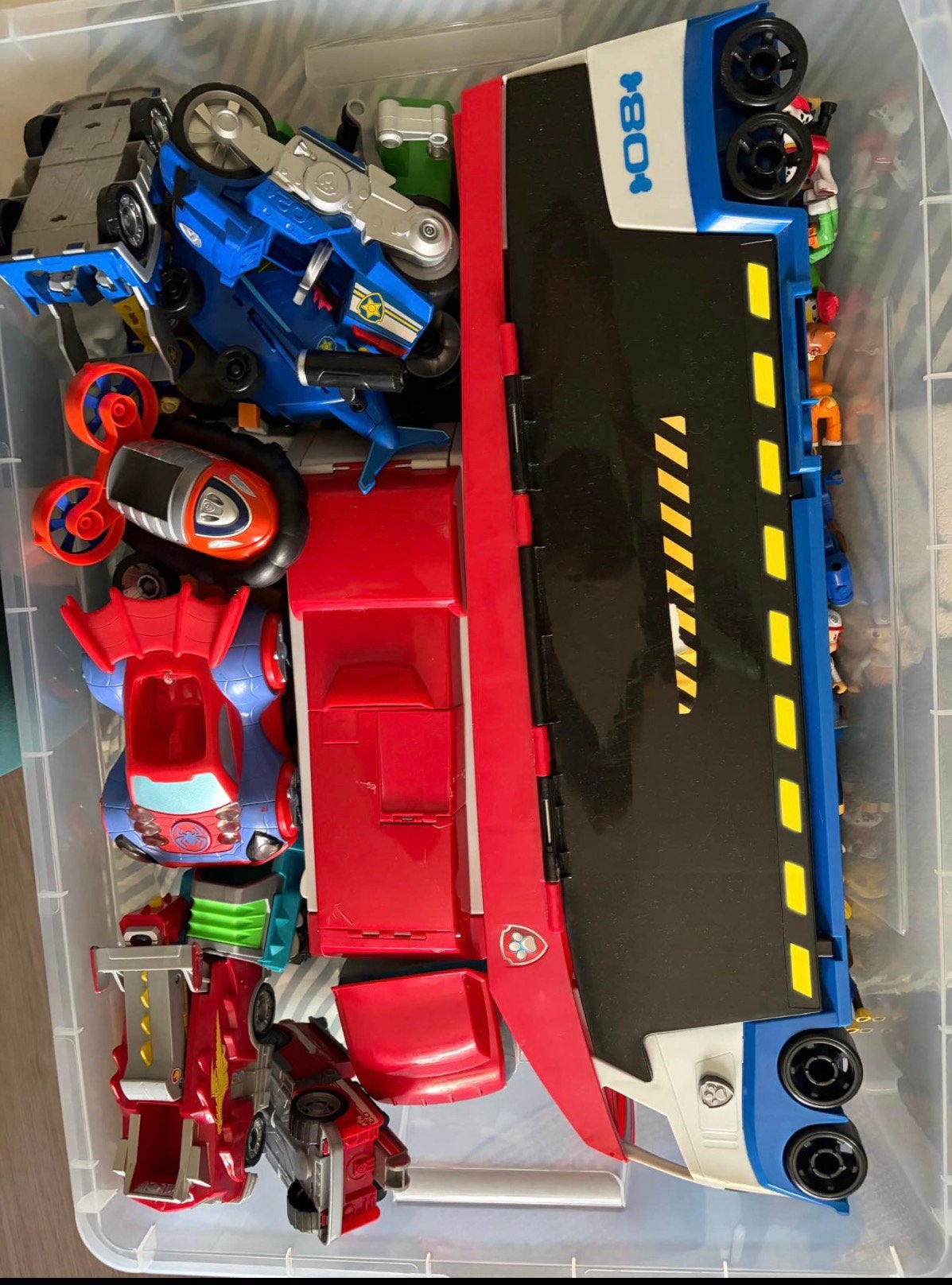 Paw patrol voertuigen, Collections, Transformers, Enlèvement, Comme neuf