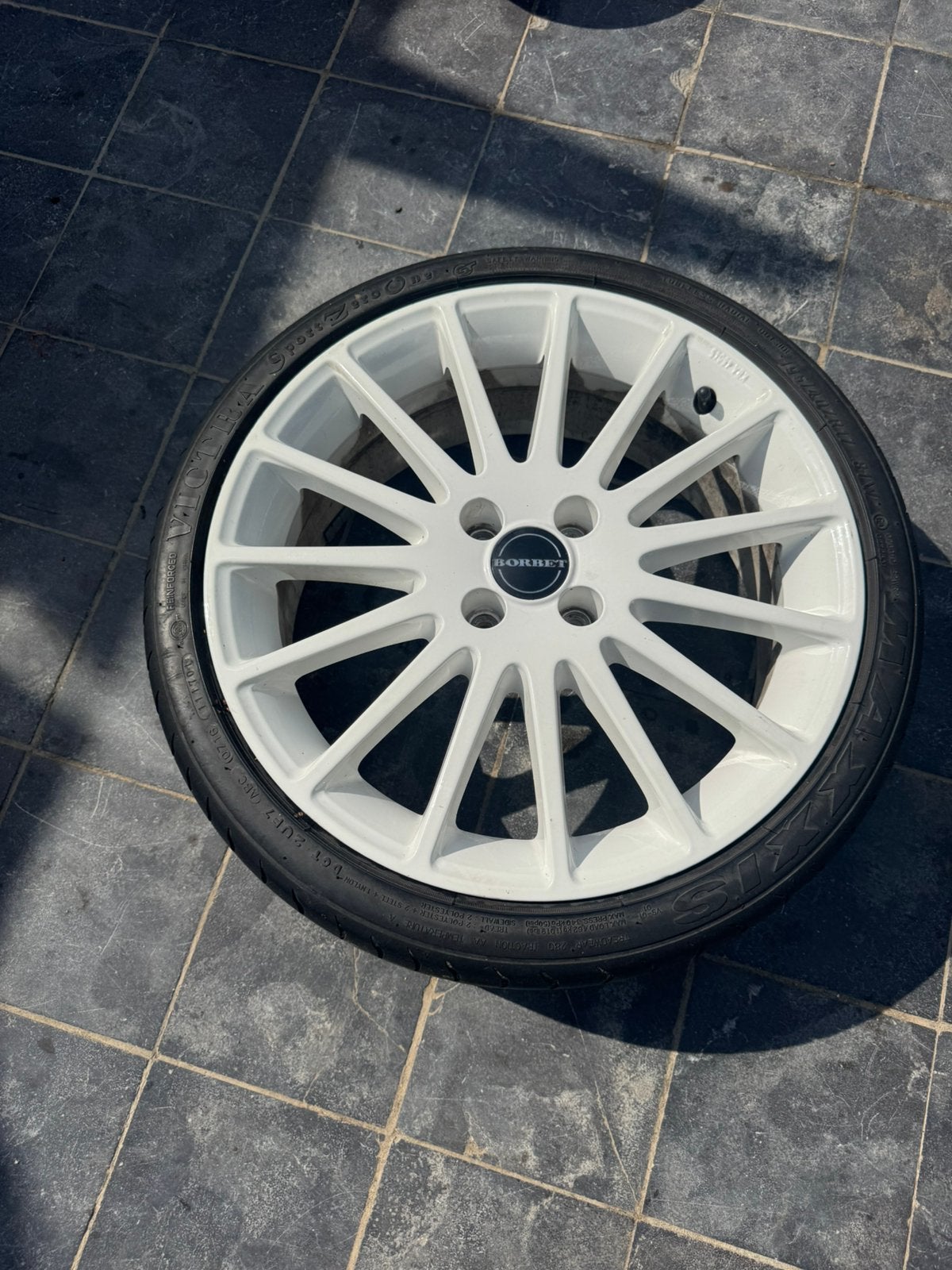 Borbet autovelg 4 stuks, Auto diversen, Wieldoppen, Ophalen, Zo goed als nieuw