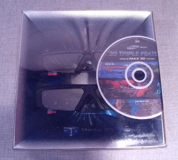 StarterKit Samsung Megamind 3D + 2 lunettes 3D noires neuves, Enlèvement ou Envoi, Neuf, dans son emballage, Blu-ray