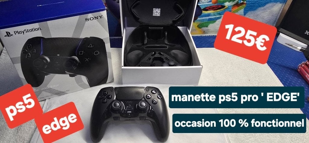 manette ps5 PRO EDGE '' sans fil ''' original sony, Consoles de jeu & Jeux vidéo, Jeux | Sony PlayStation 5, Enlèvement ou Envoi
