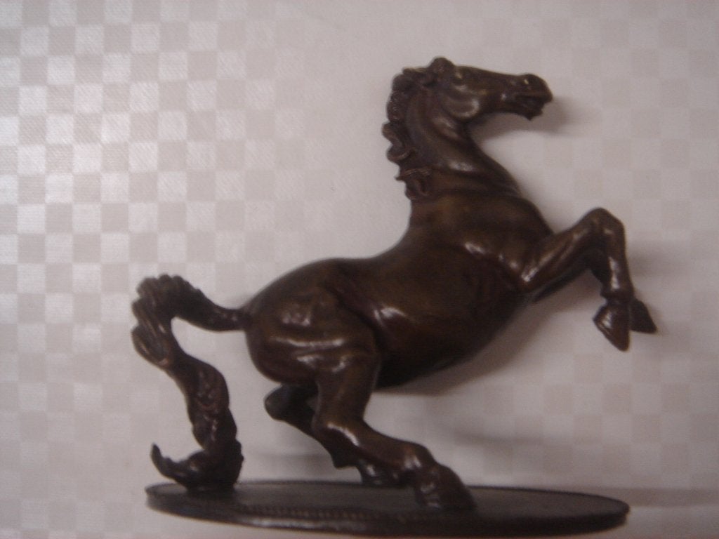 Paard in brons van Franklin Mint., Antiek en Kunst, Ophalen of Verzenden, Brons