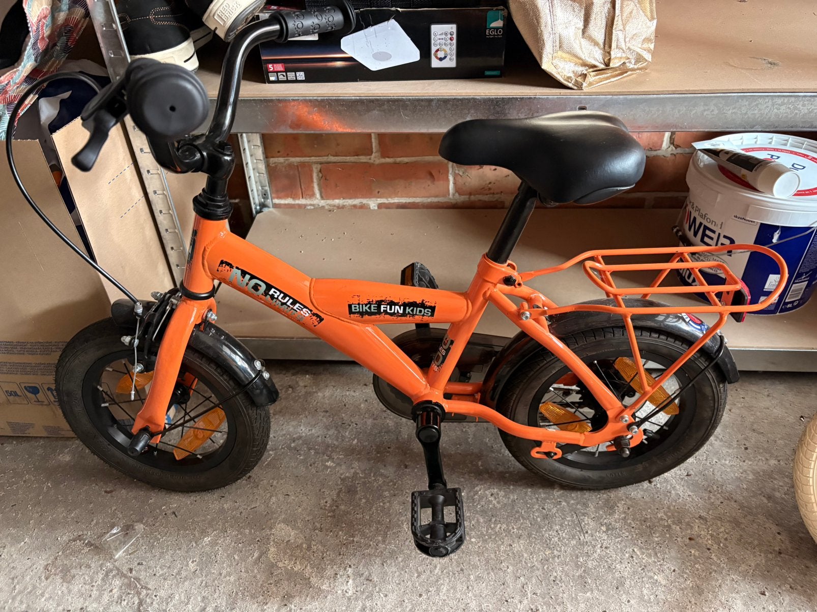 Kinderfiets Bike Fun Kids – 12 inch, Fietsen en Brommers, Fietsen | Kinderfietsjes, Ophalen, Zo goed als nieuw