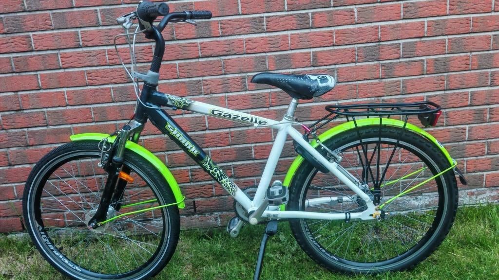 Fiets jongensfiets gazelle 24inch, Fietsen en Brommers, Ophalen, Terugtraprem, 24 inch, Versnellingen