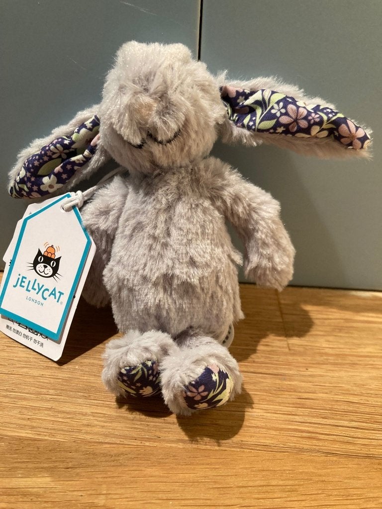 Jellycat Konijn Sleutelhanger, Neuf, Jellycat, Enlèvement ou Envoi, Overige karakters