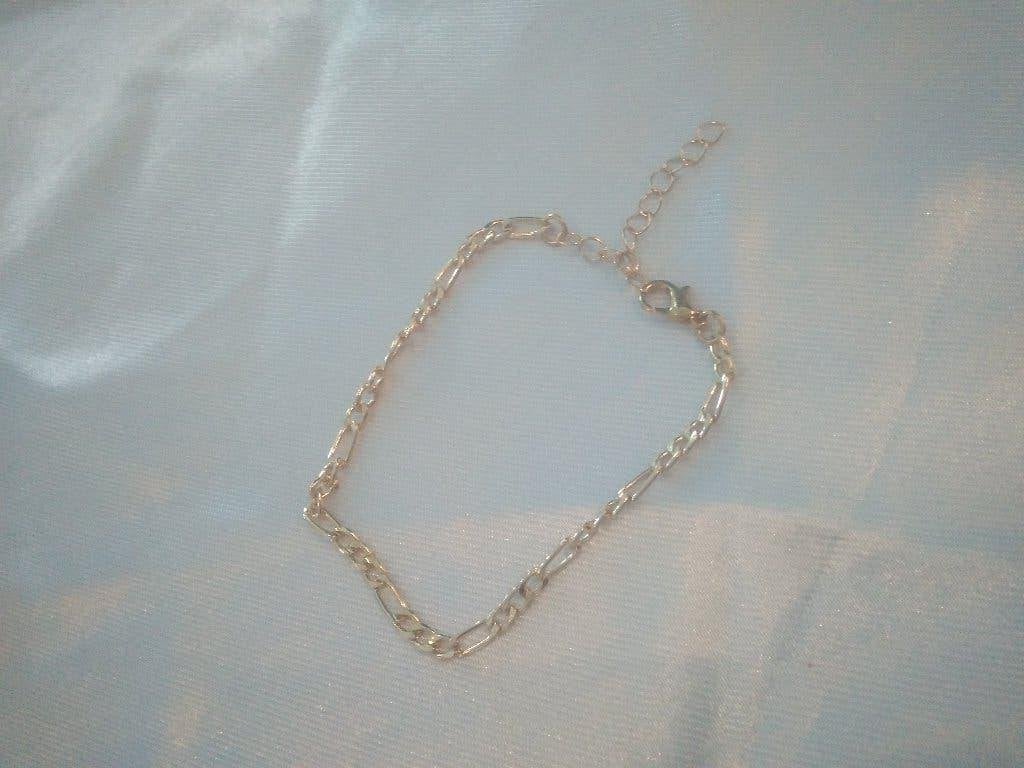 Verguld armbandje met brede schakels, Handtassen en Accessoires, Armbanden, Ophalen of Verzenden, Nieuw, Goud, Goud