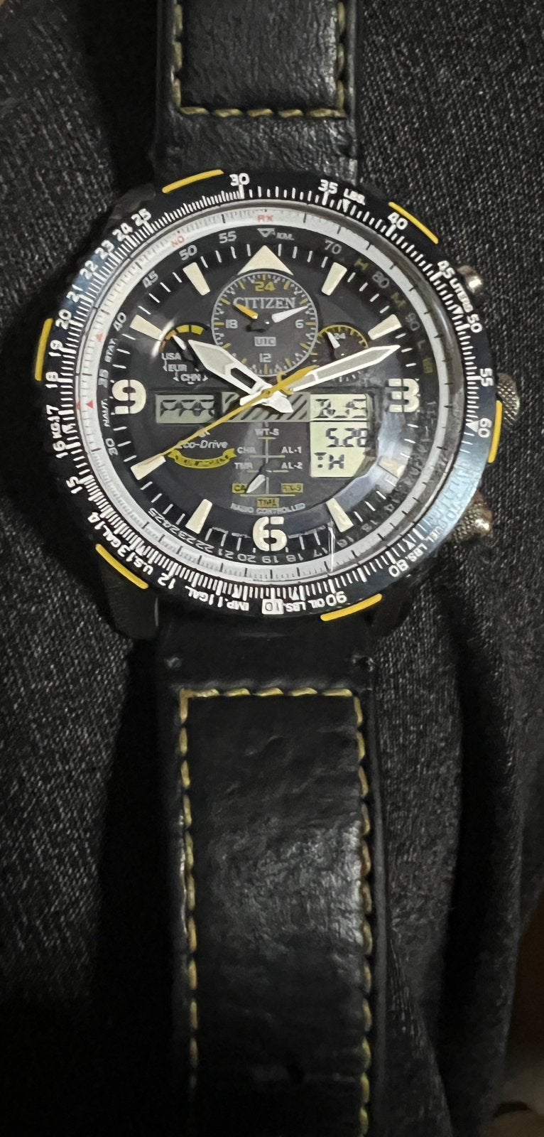 Citizen PromasterSkyhawk A-T BlueAngels ,Original Eco-Drive, Enlèvement, Or, Or, Citizen