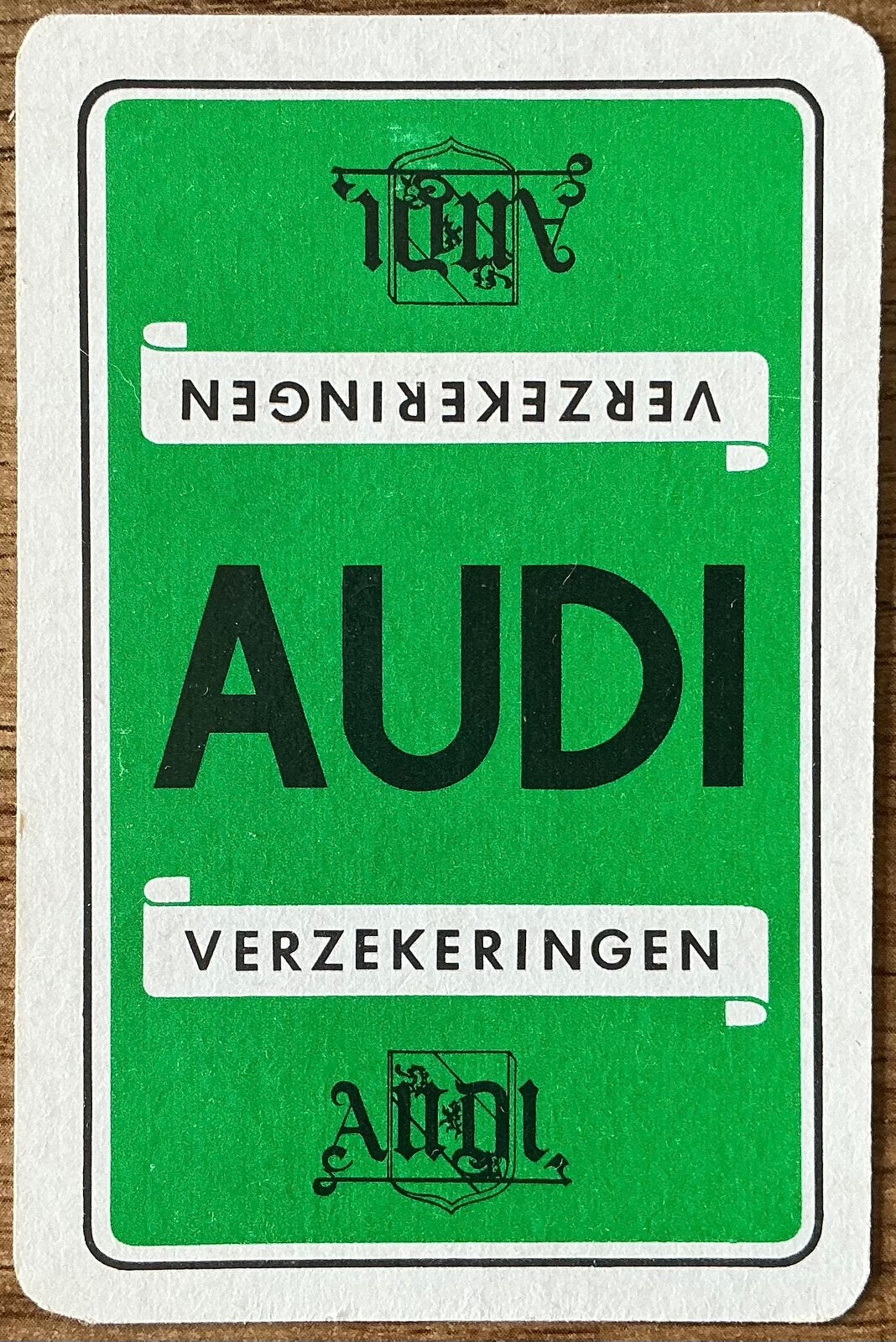ASSURANCE Joker AUDI, Enlèvement ou Envoi, Comme neuf, Joker(s)