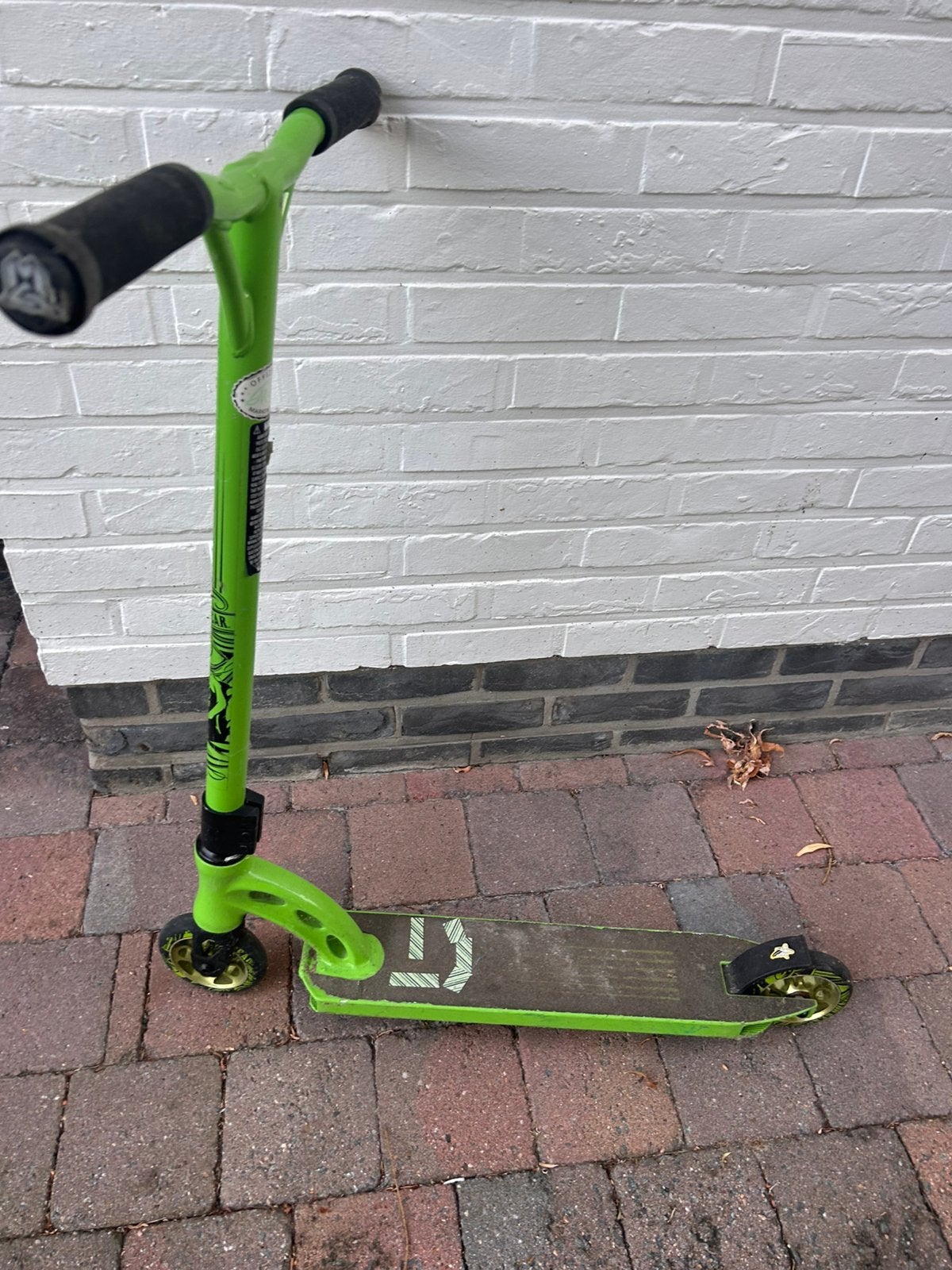 Stunt step, Ophalen, Gebruikt