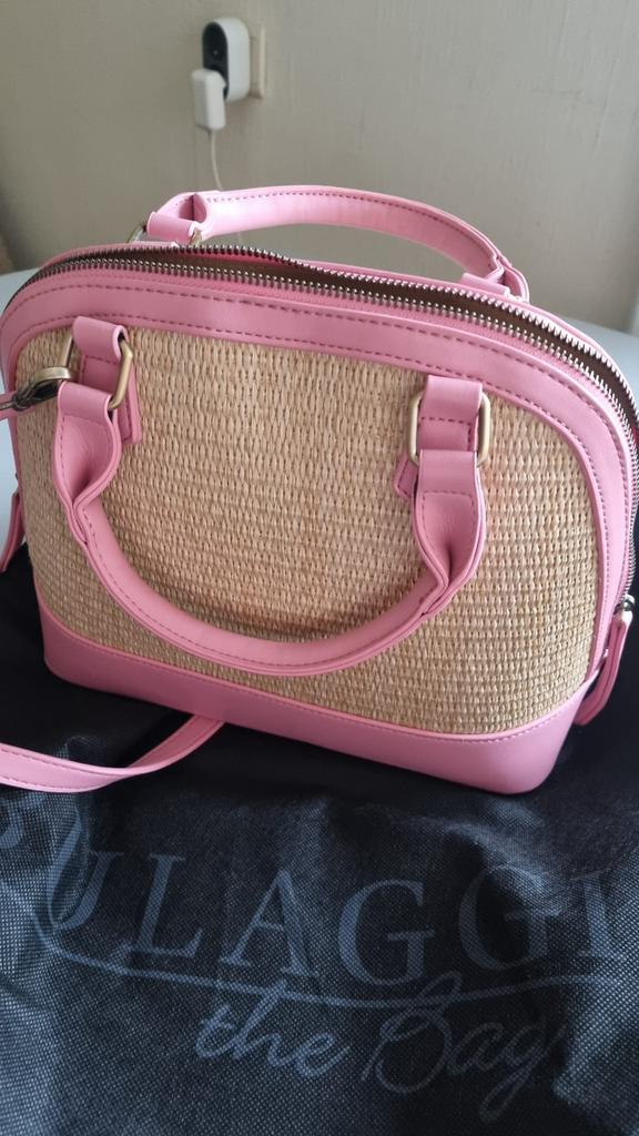 Handtas bulaggi, Handtassen en Accessoires, Tassen | Damestassen, Ophalen, Zo goed als nieuw, Roze, Handtas