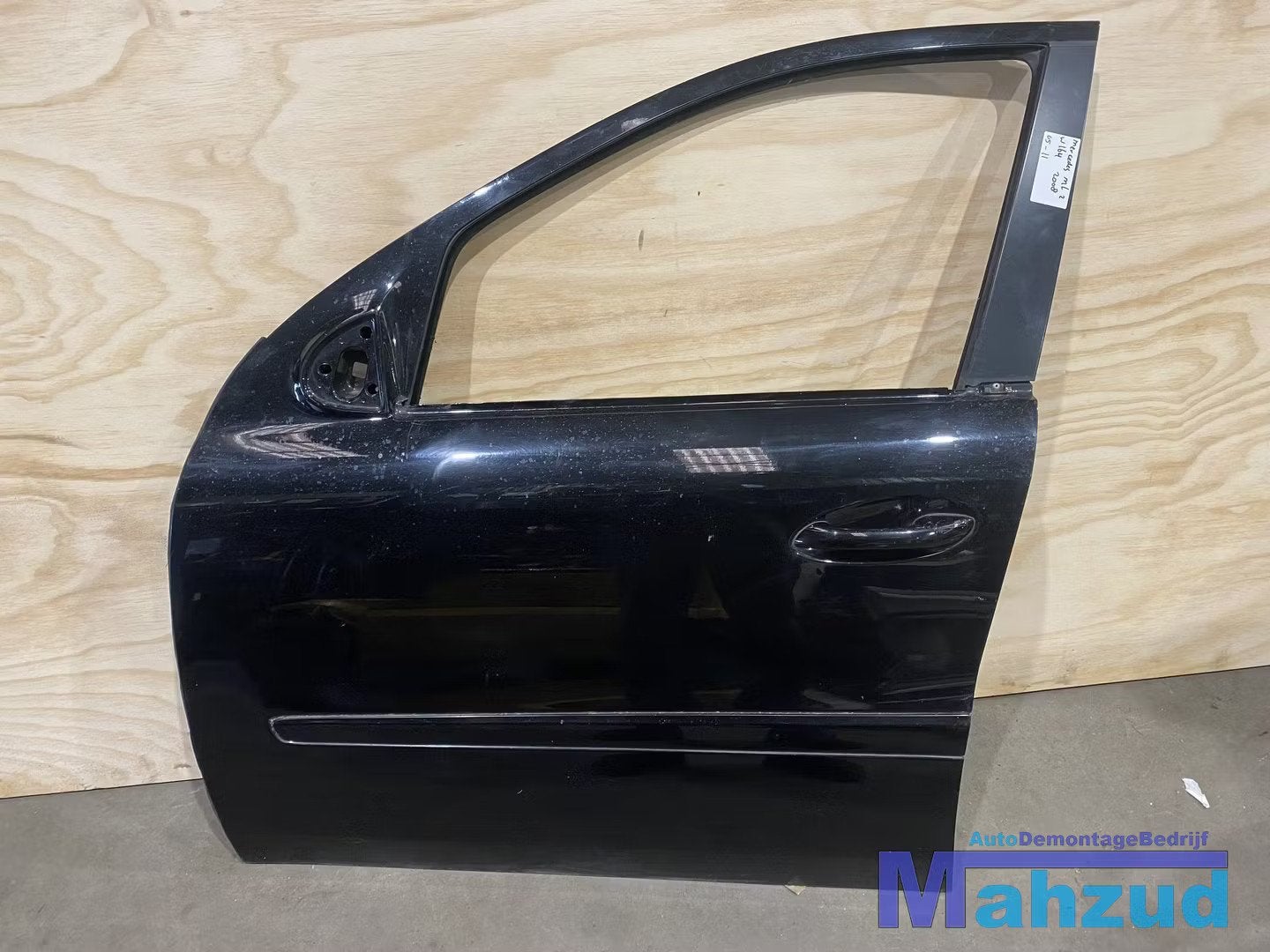 MERCEDES ML 2 W164 Zwart Links voor deur portier 2005-2011, Auto-onderdelen, Gebruikt, Mercedes-Benz AG, Deur, Mercedes-Benz
