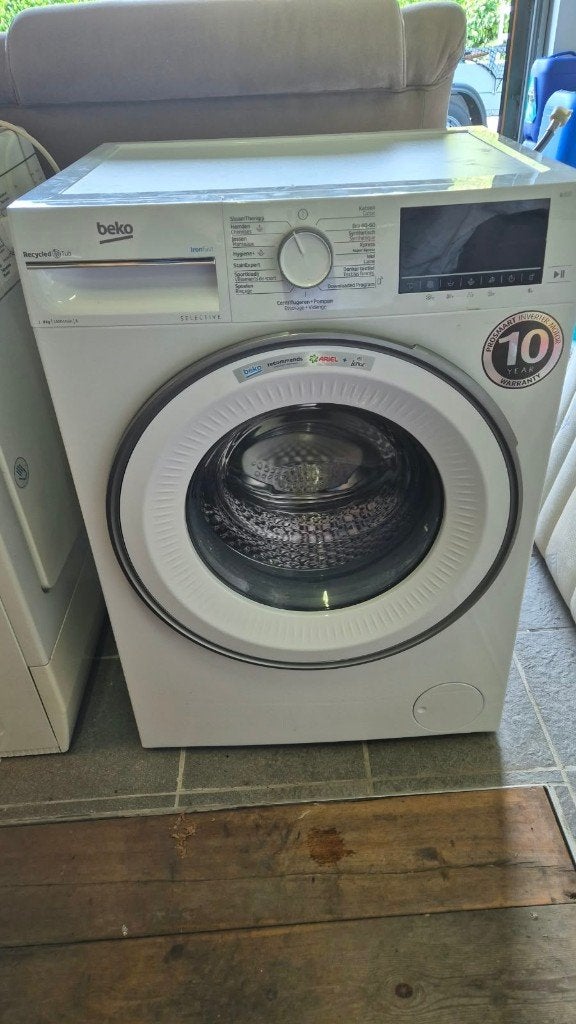 Wasmachine - 1 jaar oud - 6 maand gebruikt, Ophalen, 8 tot 10 kg, Zo goed als nieuw, Energieklasse A of zuiniger