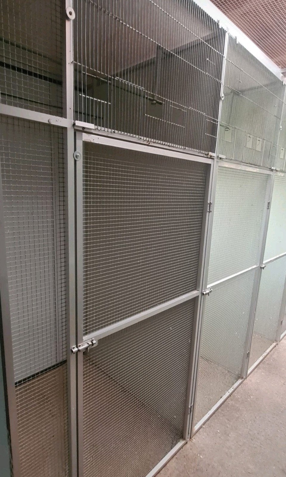 Vluchten 17 stuks in 1 koop €120 per stuk, Ophalen, Gebruikt, Aluminium, Vogelkooi