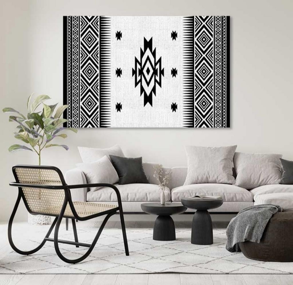 Toile style berbère, Enlèvement