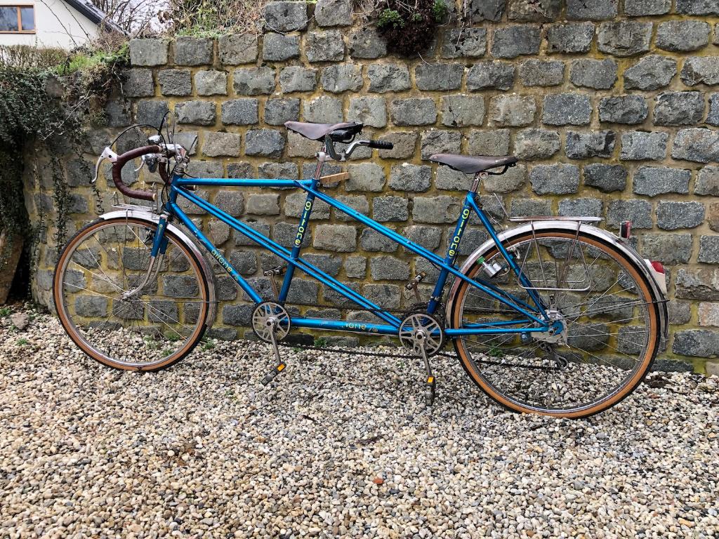 Vintage Gitane tandemfiets, Fietsen en Brommers, Fietsen | Oldtimers, 51 tot 55 cm, Jaren '60 of nieuwer, Ophalen