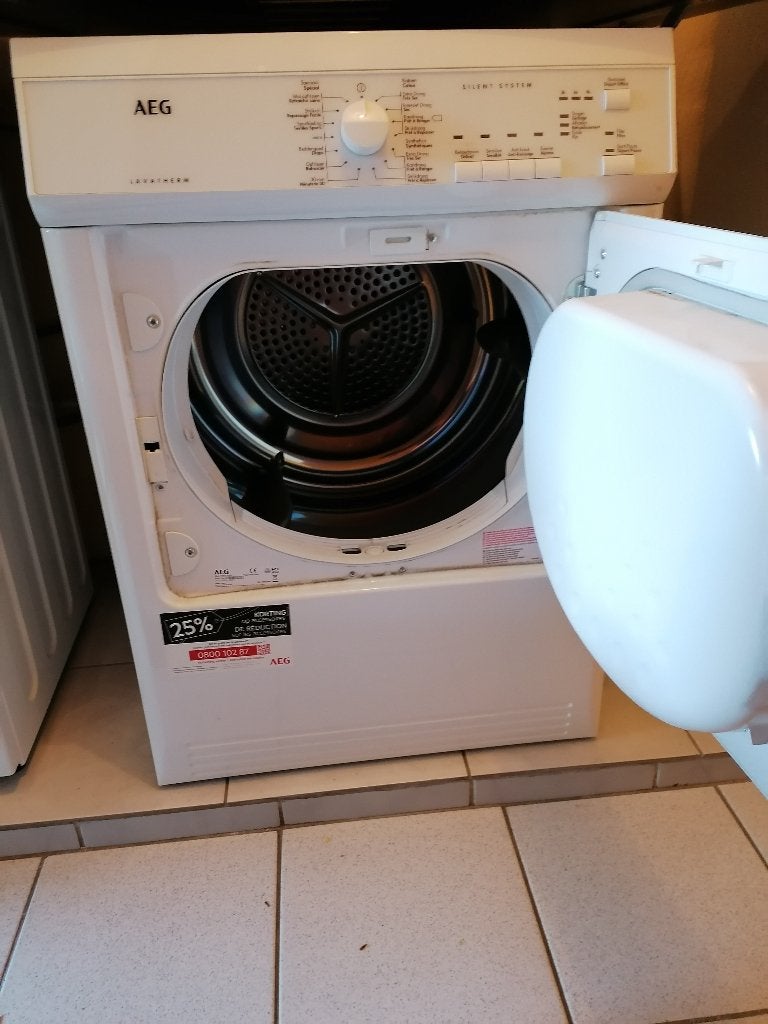 Droogkast merk aeg, Elektronische apparatuur, Droogkasten, Ophalen, Luchtafvoer, 8 tot 10 kg, Zo goed als nieuw