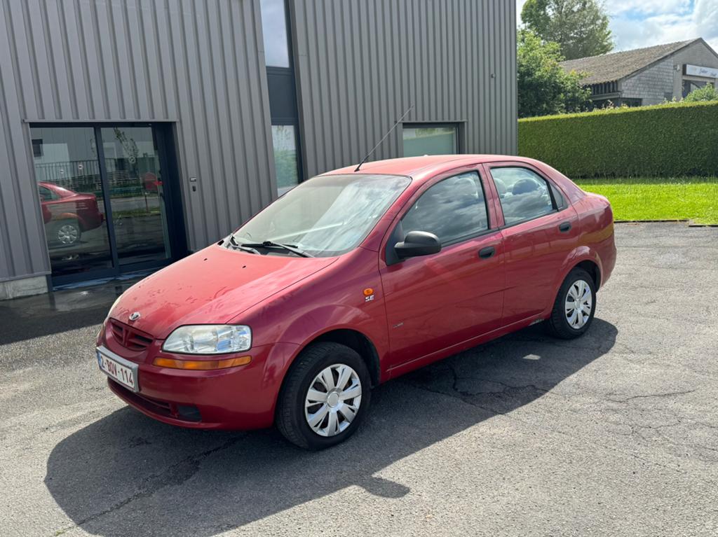 Daewoo kalos 1.4 essence lez ok Airco, Auto's, 4 deurs, Kalos, Bedrijf, Euro 4