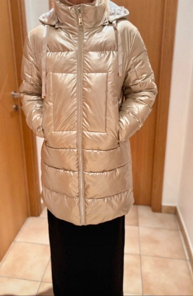 Winterjas, Kleding | Dames, Nieuw, Ophalen of Verzenden, Goud, ANDERE