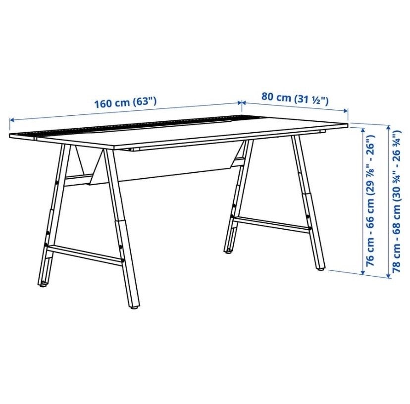 Bureau IKEA Utespelare, Maison & Meubles, Enlèvement, Comme neuf
