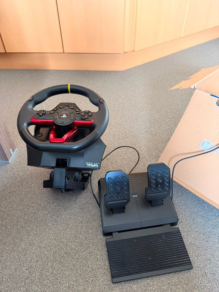 Hori Racing Wheel Apex, Games en Spelcomputers, Ophalen, Gebruikt, Stuur of Pedalen, PlayStation 4