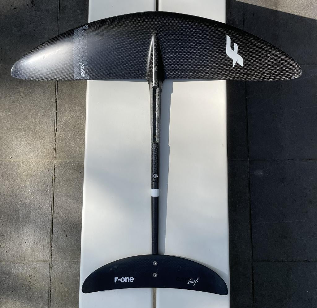 F-One carbon - Phantom 1280 Foilset (front+fuse+stab), Watersport en Boten, Wingsurfen, Gebruikt, Wingsurf-accessoire, Ophalen of Verzenden