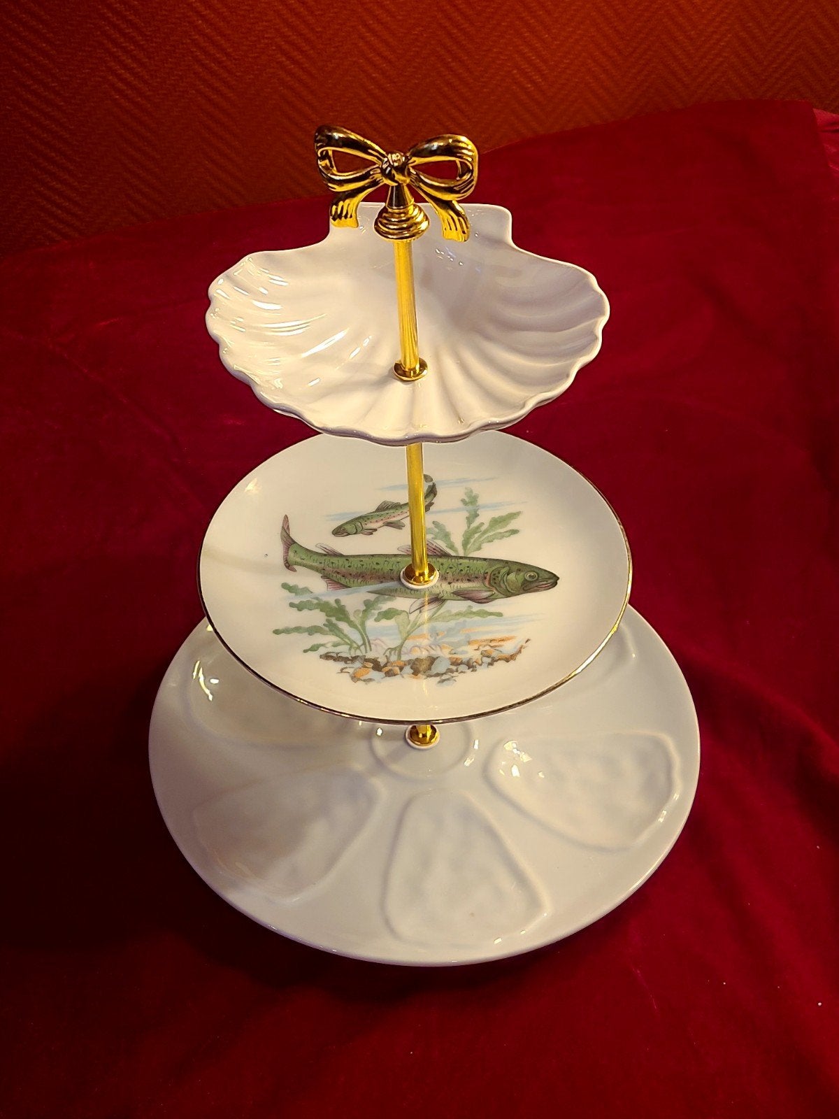 Thème Etagère « Poissons et crustacés », Enlèvement