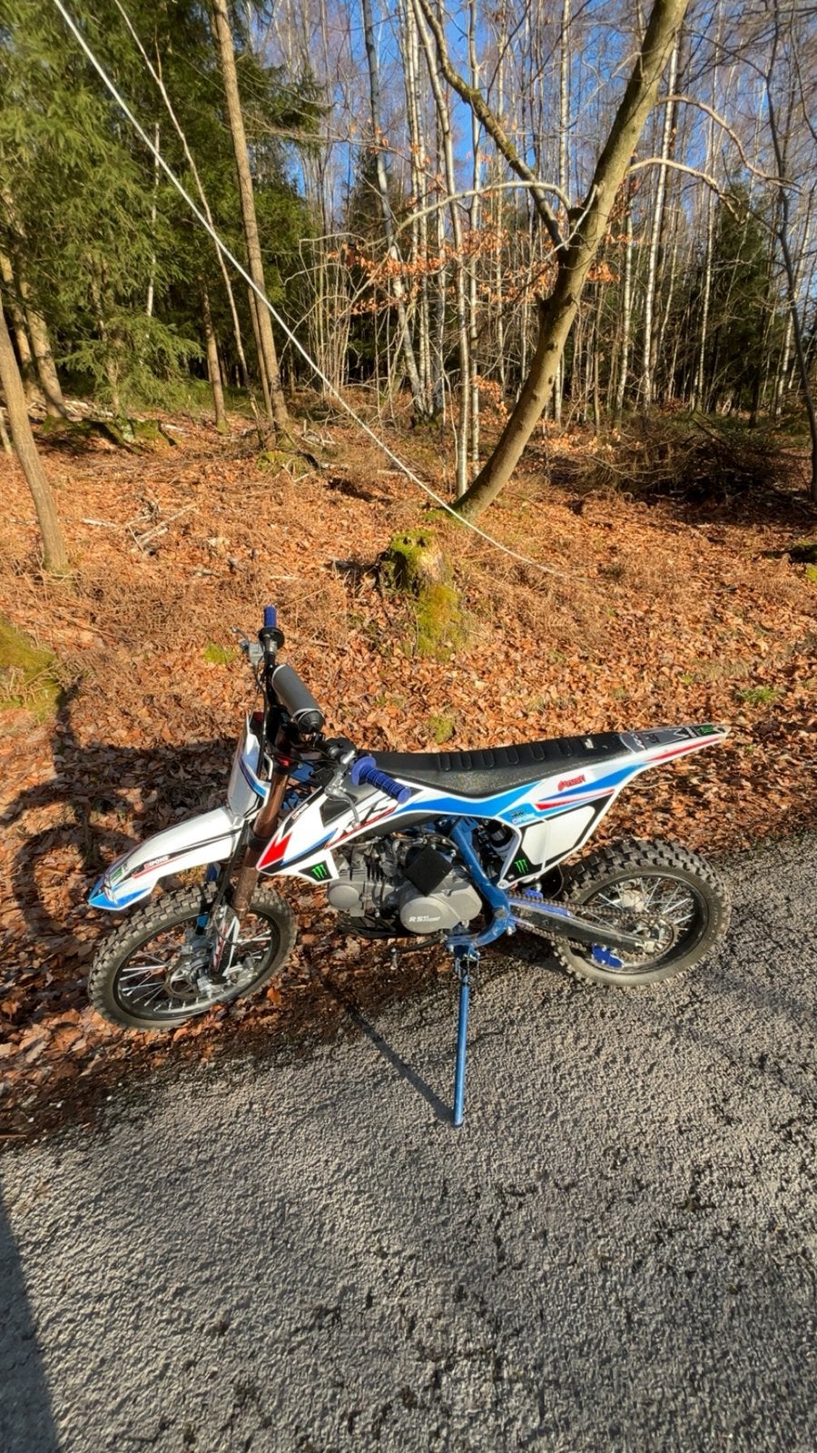 Dirt bike 125 cc Rs factory, Autres marques, 4 vitesses, 125 cm³, Comme neuf