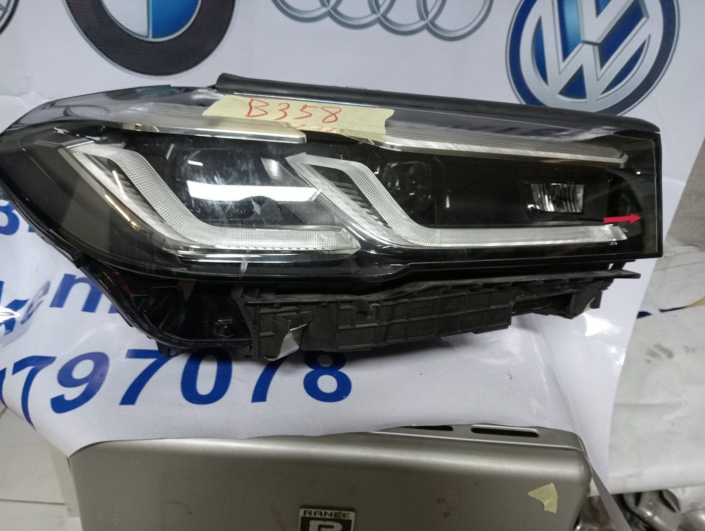 Bmw 5 serie G30 G31 LCI VOL LED koplamp 9850582-07, -, Utilisé, -, Enlèvement ou Envoi