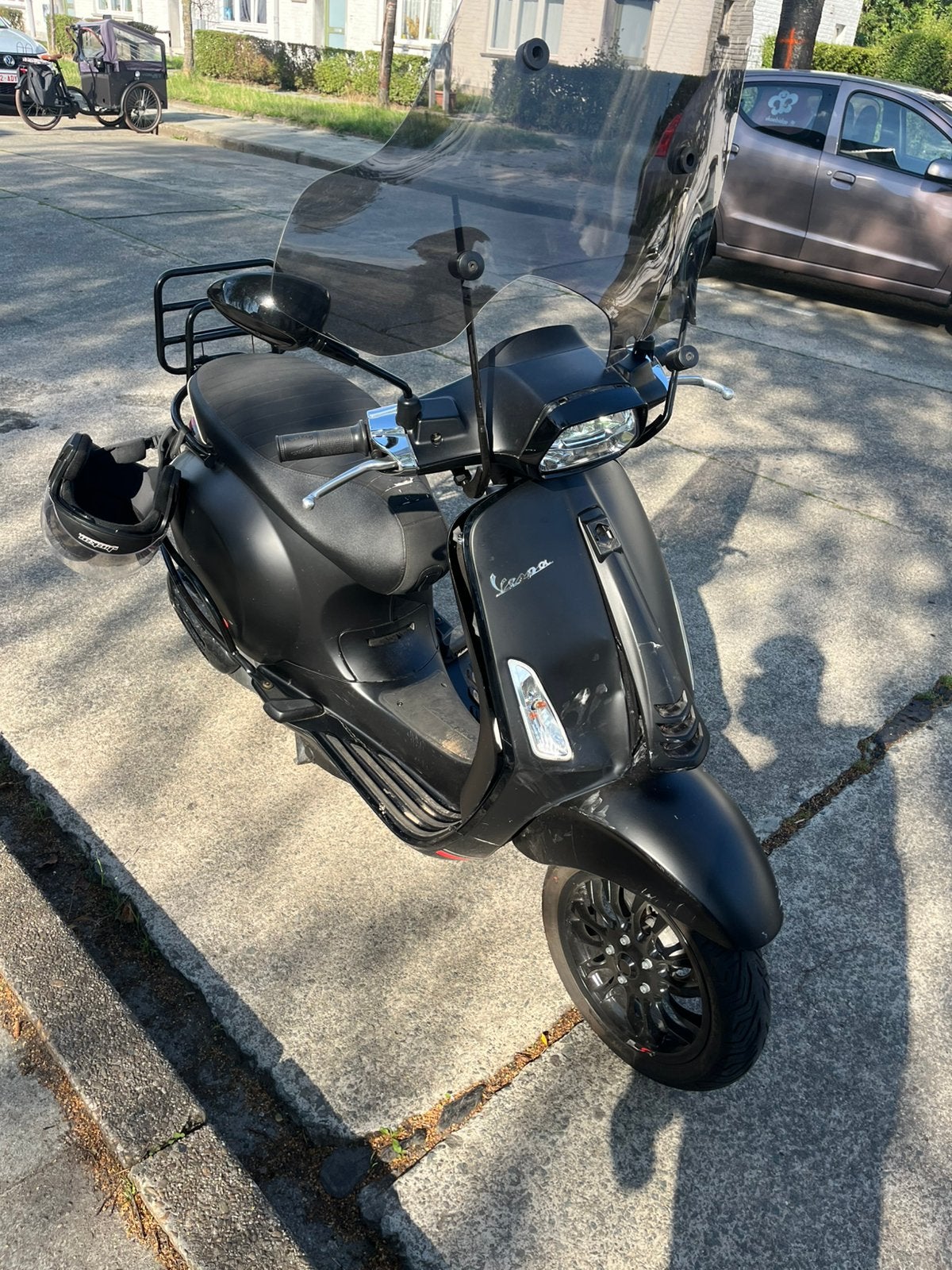Vespa sprint, Enlèvement, Comme neuf
